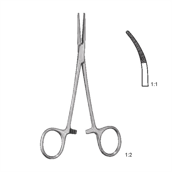 Haemostatic forceps