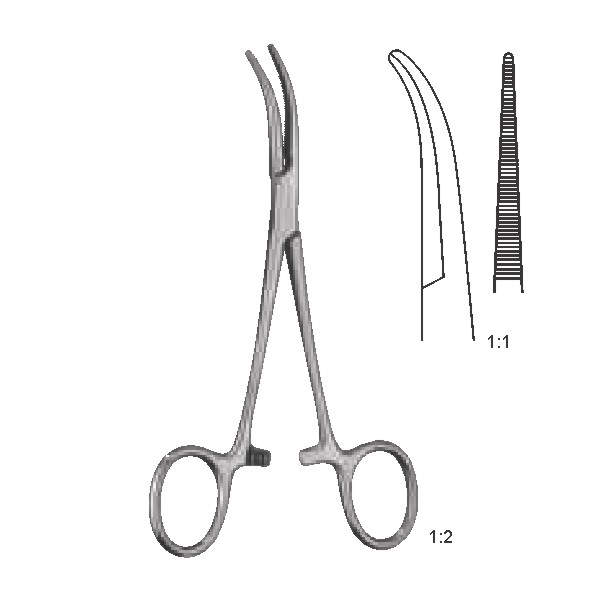 Haemostatic forceps