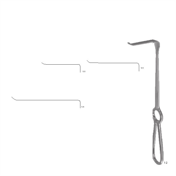 Soft tissue retractors for maxillo-facial surgery