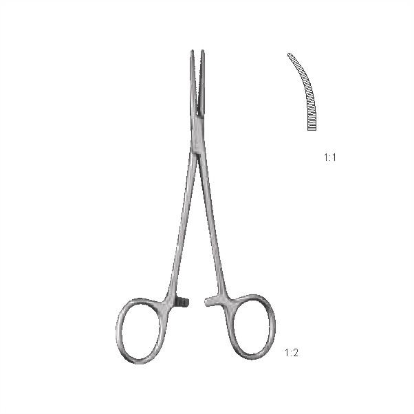 Haemostatic forceps