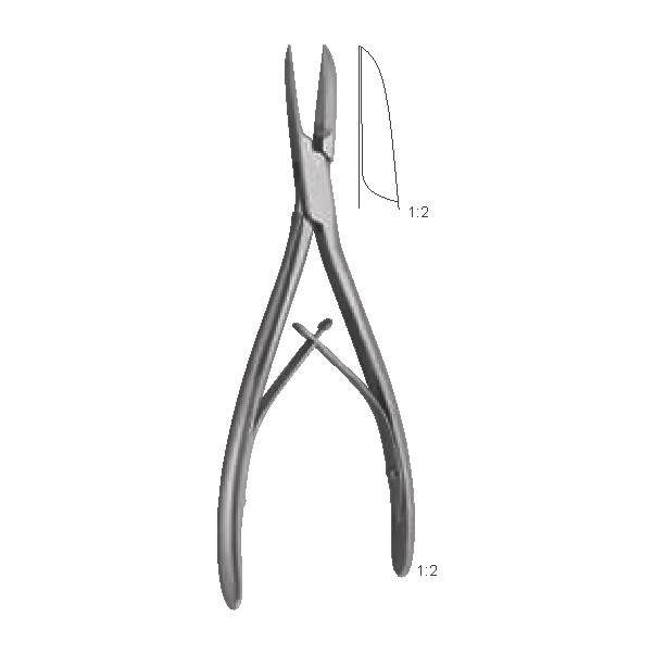 Bone cutting forceps