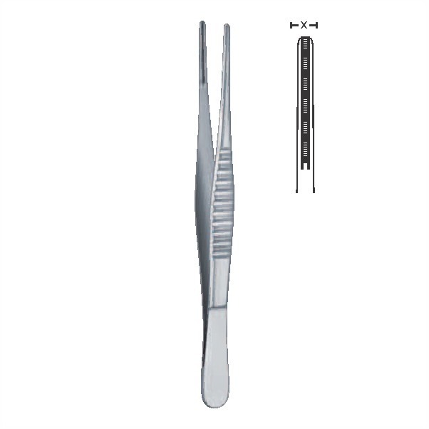 Atraumatic tissue forceps