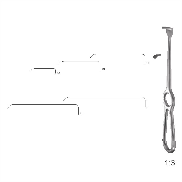 Soft tissue retractors for maxillo-facial surgery