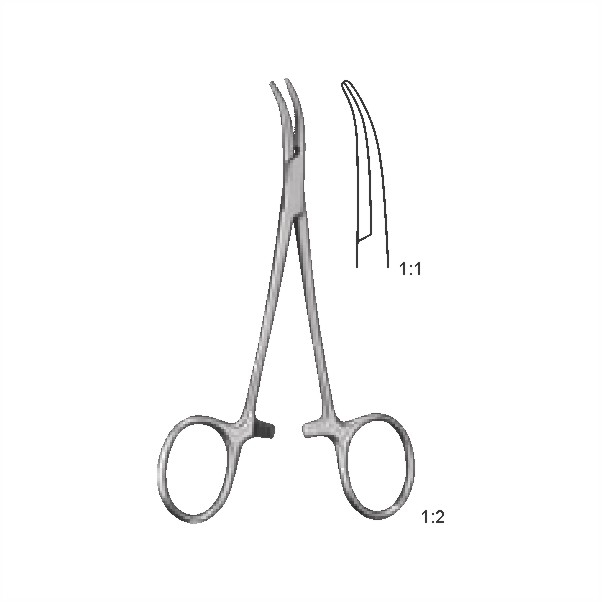 Haemostatic forceps